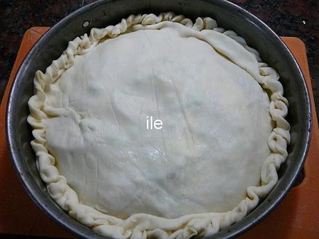 Tarta de jamon y queso Tarta de jamon y queso