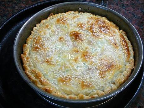 Tarta de jamon y queso Tarta de jamon y queso