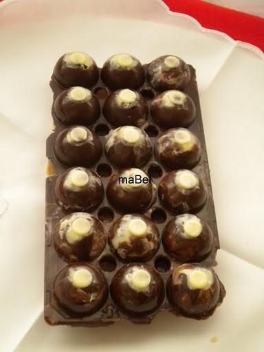 Chocolate de huevo de codorniz