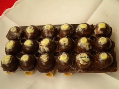 Chocolate de huevo de codorniz