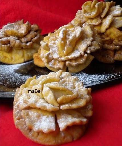 Flores fritas rusas Хворост