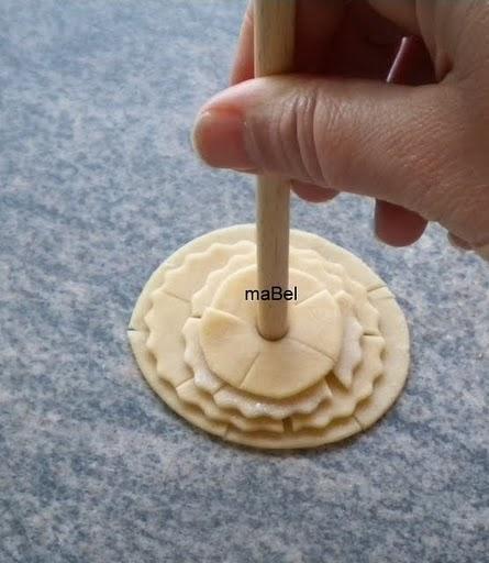 Flores fritas rusas Хворост