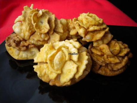 Flores fritas rusas Хворост