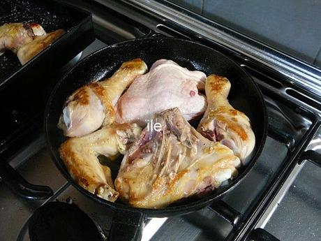 Pollo al champiñon