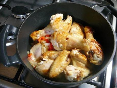 Pollo al champiñon