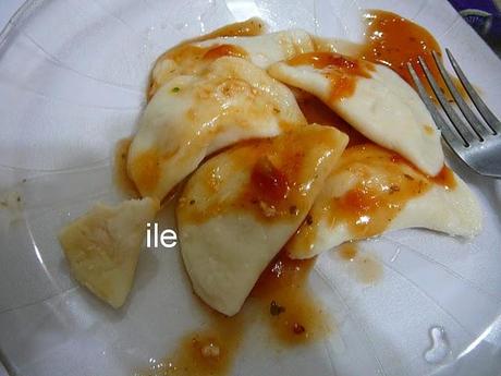 Capelettis de pollo y jamon Capelettis de pollo y jamon