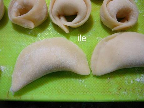 Capelettis de pollo y jamon Capelettis de pollo y jamon