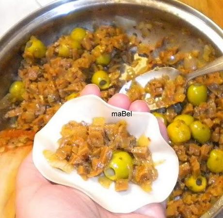 Empanadas vegetariana de seitan Empanadas vegetariana de seitan