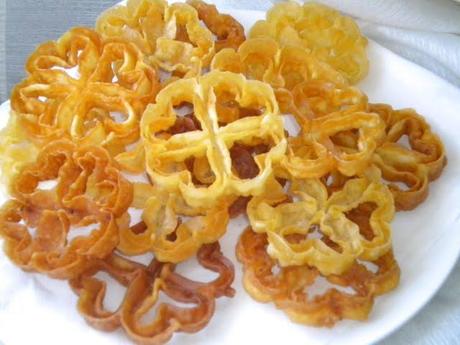 Flores fritas turcas - DEMİR TATLISI Flores fritas turcas - DEMİR TATLISI