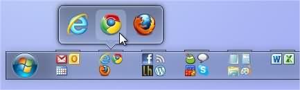 Como Agrupar y organizar los iconos de programa en la barra de tareas de Windows 7, con Bins