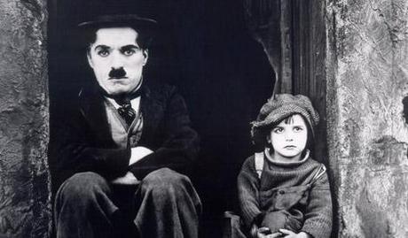Happy birthday... Happy silent film. (Nosferatu y El Chico)