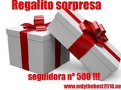 regalo sorpresa para seguidora número