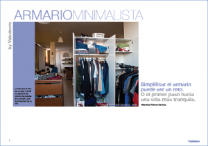 Primera página del Armario Minimalista