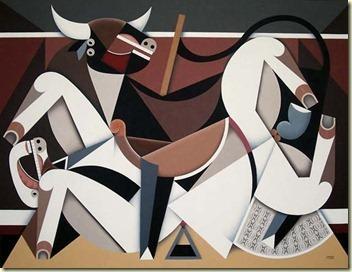 rafa chevira-cubismo-toro y caballo.jpg