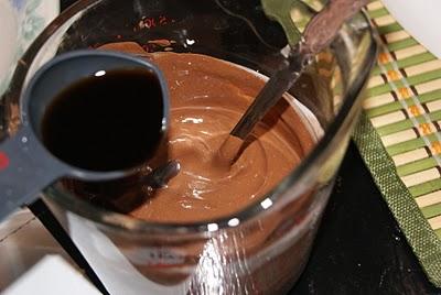 Torta del Diablo rella de un Mouse de Chocolate y Dulce de Leche (Devil's Food Cake)