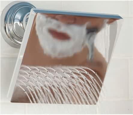 ReflectShower- El espejo-ducha y sin condensación (vapor) en el espejo!