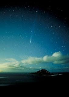 Cometa C/2009 R1 (McNaught) a simple vista