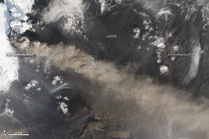 Volcanes de Islandia: Katla, Hekla y Eyjafjallajokull