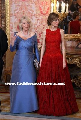 Cena de Gala en El Palacio Real en honor de Carlos de Inglaterra y Camilla Parker. Spanish Royals and Prince Charles & Duchess of Cornwall Gala Dinner