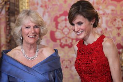 Cena de Gala en El Palacio Real en honor de Carlos de Inglaterra y Camilla Parker. Spanish Royals and Prince Charles & Duchess of Cornwall Gala Dinner