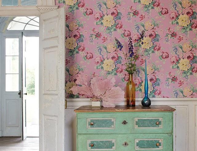 Legan las flores a casa