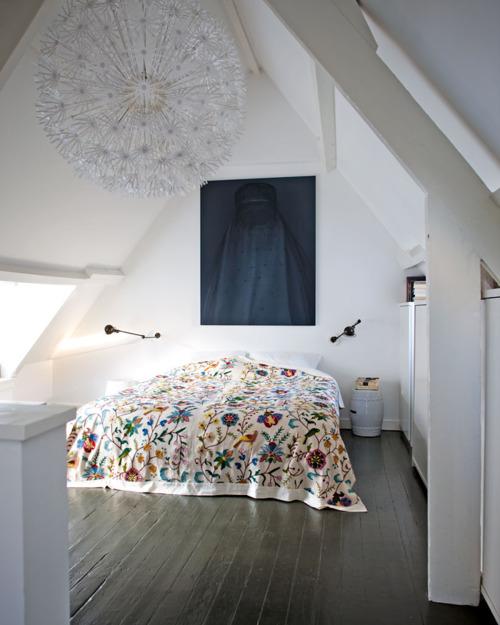 Legan las flores a casa