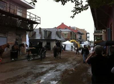 Fotos de Benjamin Walker en el set de 'Abraham Lincoln: Vampire Hunter'