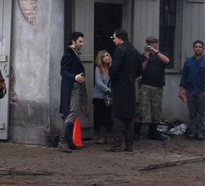 Fotos de Benjamin Walker en el set de 'Abraham Lincoln: Vampire Hunter'