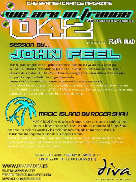 John Feel con Raúl Mad en 'We Are In Trance'
