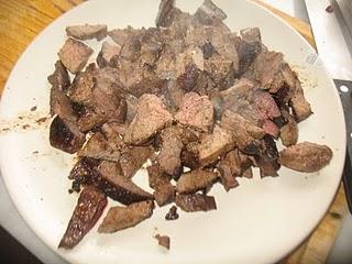 Aliño de asadura de cerdo