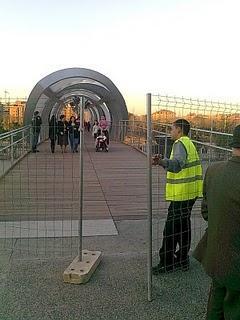 Puente de Perrault: muy espectacular, ¡pero sin luz!
