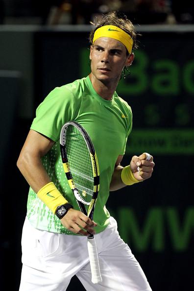 Miami: Nadal venció a Berdych y va contra Federer