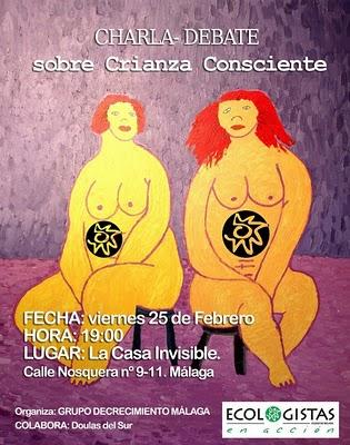 Charla Crianza Consciente: 25 febrero en La Casa Invisible