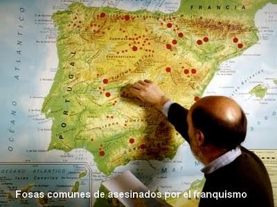 Iniciativa ciudadana contra el franquismo aún presente en España