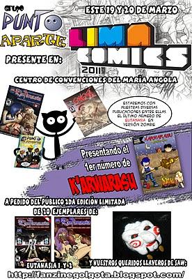Punto Aparte presente en Lima Comics 2011