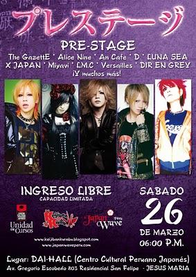 Pre-Stage este sabado 26 de marzo