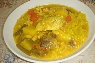 ARROZ Y ALUBIAS