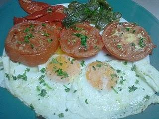 Huevos a la Poêle Andaluza