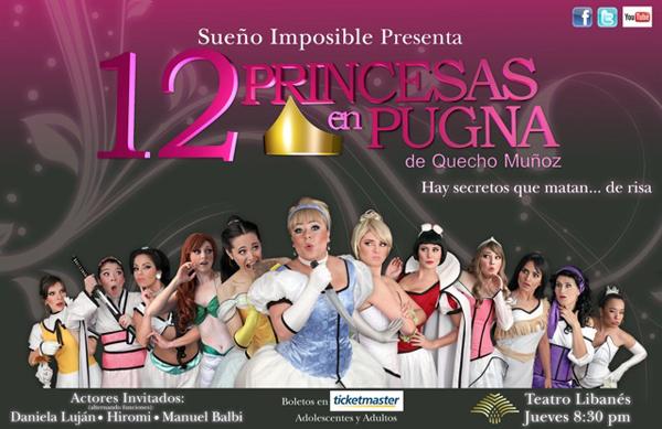 12 PRINCESAS EN PUGNA POR ANALY CRUZ M.