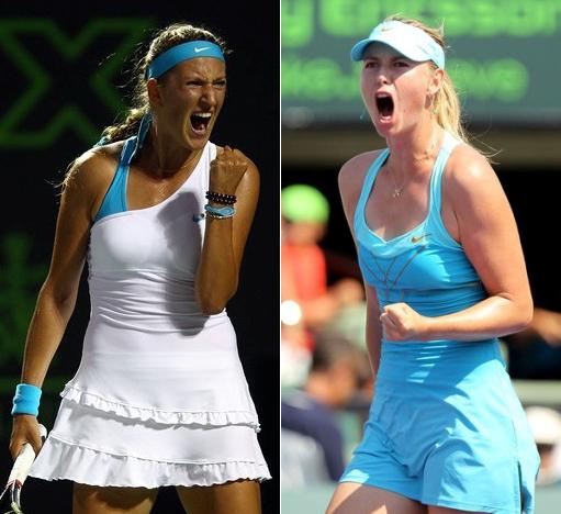 WTA Tour: Azarenka y Sharapova, por el título de Miami