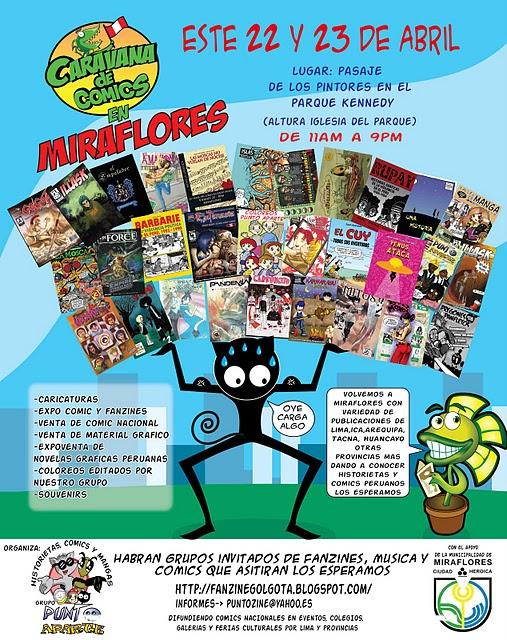 Caravana de Cómics, 22 y 23 de abril