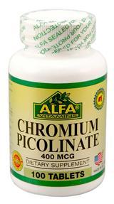 Picolinato de cromo para controlar el azúcar en sangre