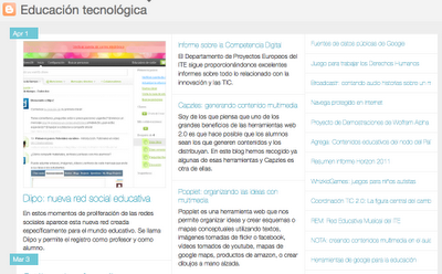 La revolución en el visionado de los blogs: Plantillas dinámicas de Blogger