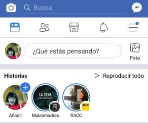 facebook stories muro smartphone