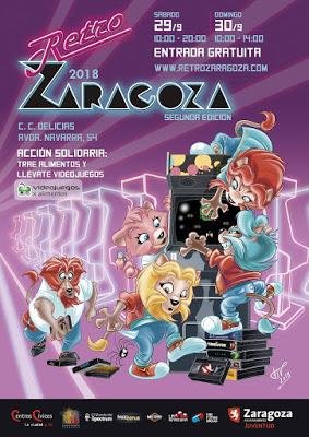 Fechas y presentación del cartel de RetroZaragoza 2018 Fechas y presentación del cartel de RetroZaragoza 2018