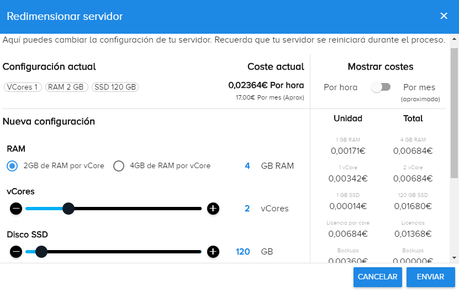 Probamos clouding.io VPS con posibilidad de facturación por horas. Probamos clouding.io VPS con posibilidad de facturación por horas.