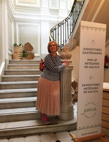 El palacio de Santa Bárbara es un lugar precioso para este evento. Pop Up Saberes y Sabores segunda edición