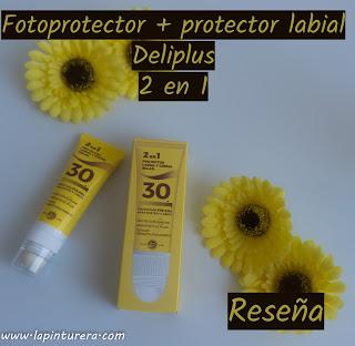 Fotoprotector 2en1: Rostro y labios de Deliplus - Reseña