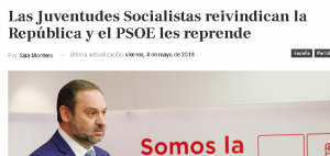 PSOE: Peligros salidos de Orwell en España