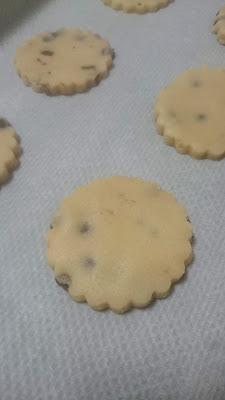Cookies de mantequilla con chispas de chocolate Cookies de mantequilla con chispas de chocolate